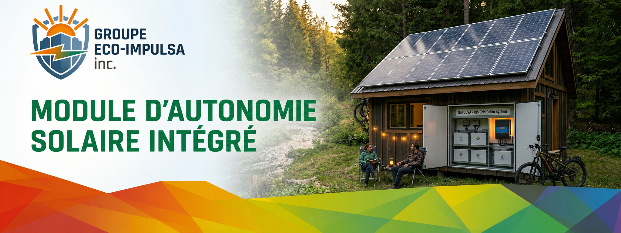 Module d'autonomie solaire intégré